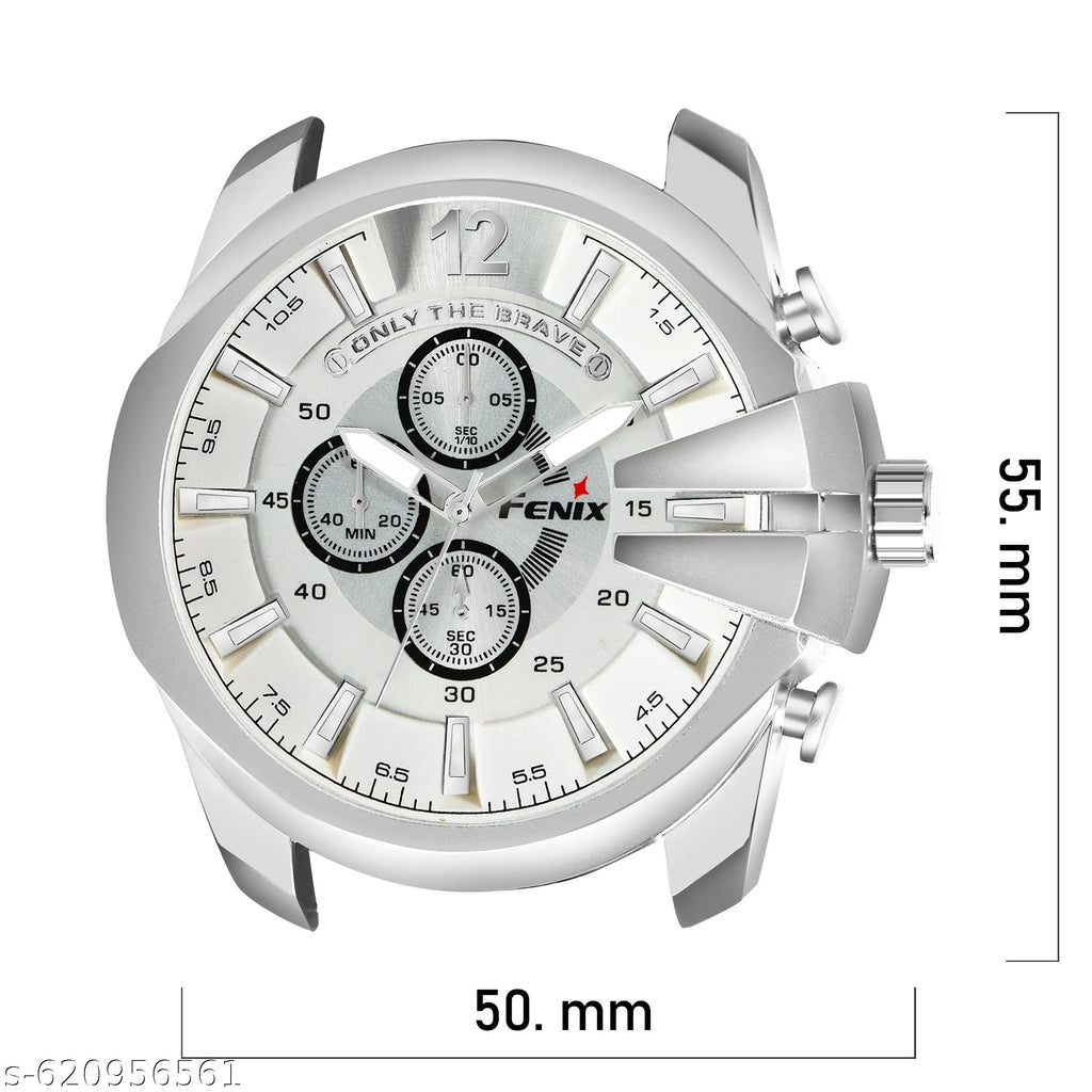 Trendy Round Analog Watch - For Men