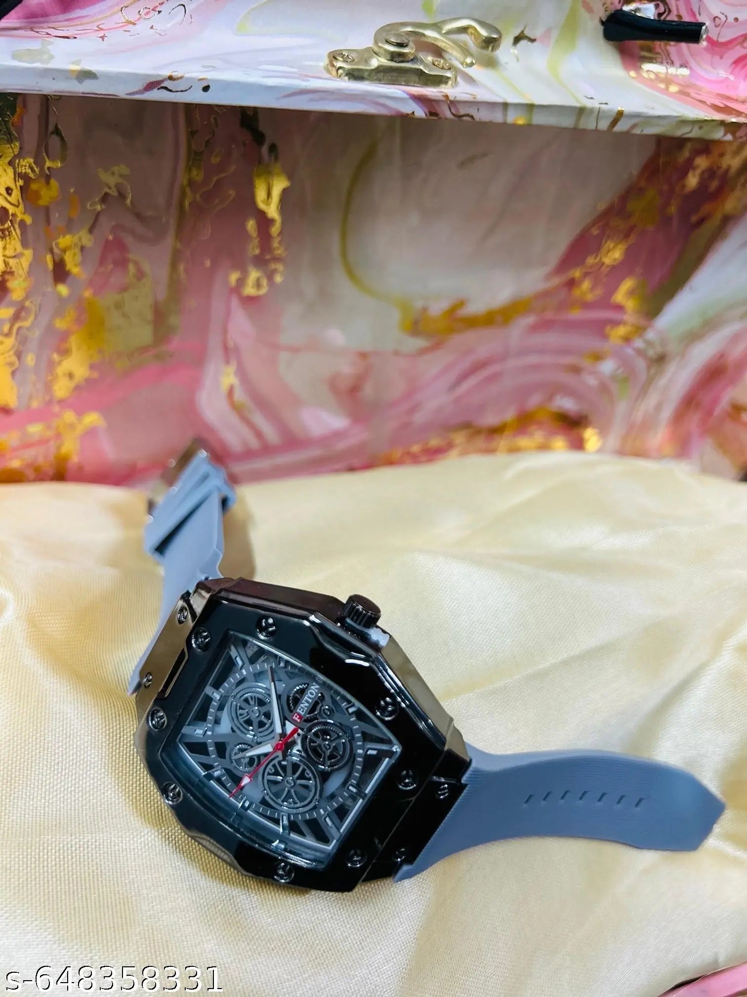Trendy Squer Watch - For Men