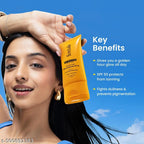 Foxtale SPF 50 Vitamin C Glow Sunscreen with PA++++ &amp; Niacinamide