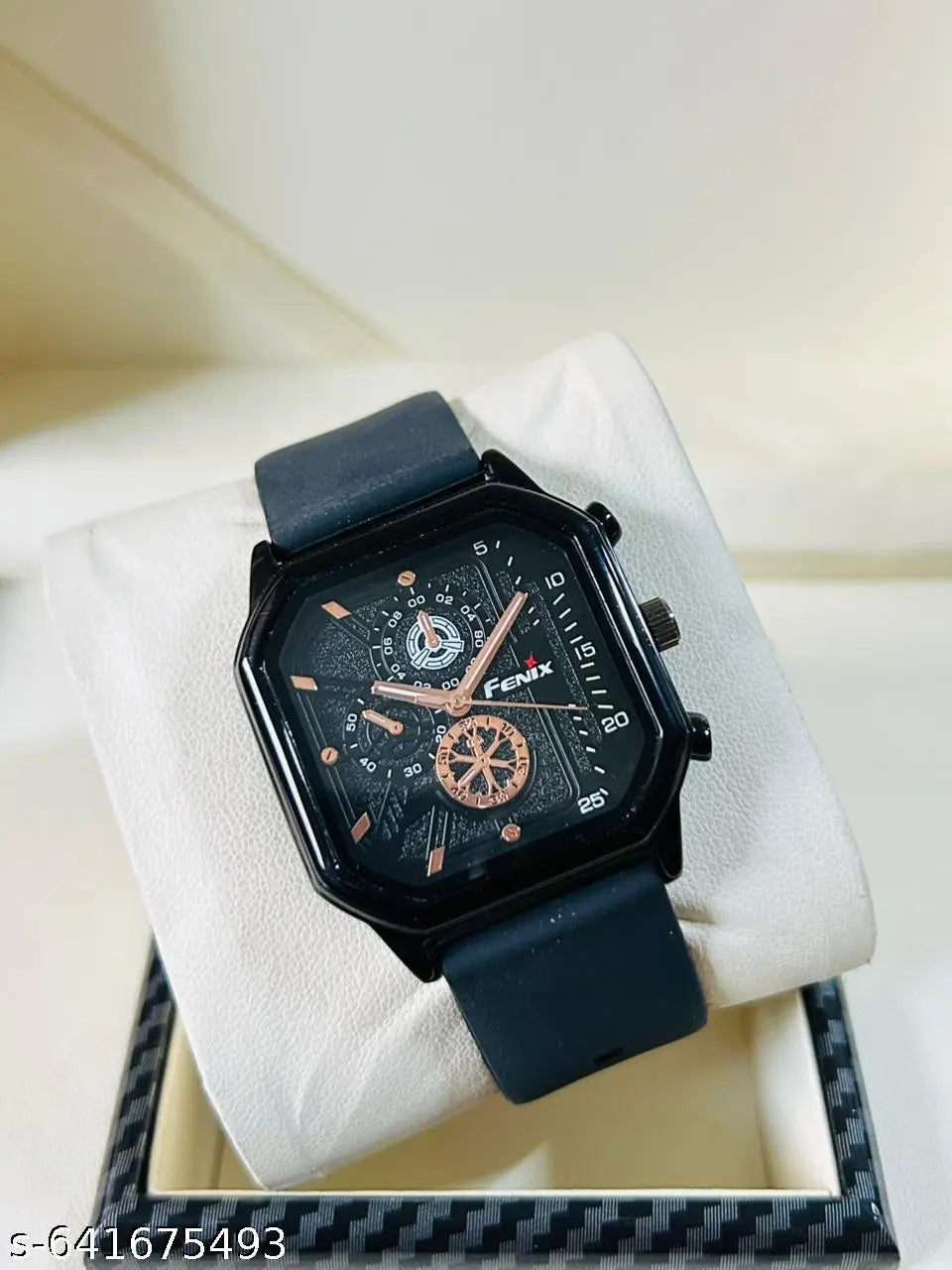 Trendy Squer Analog Watch - For Men