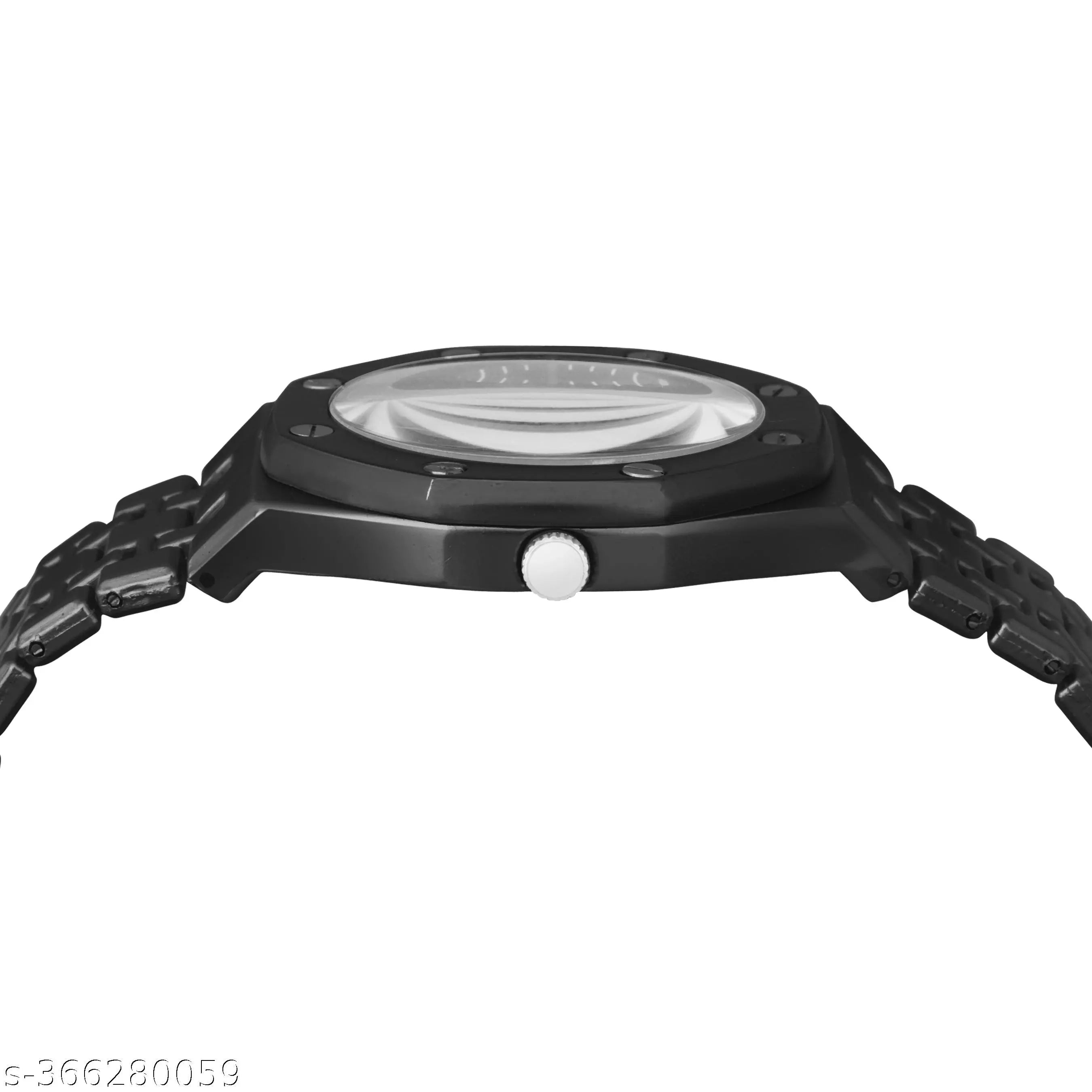 Trendy men watches Black