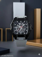 Trendy Squer Watch - For Men