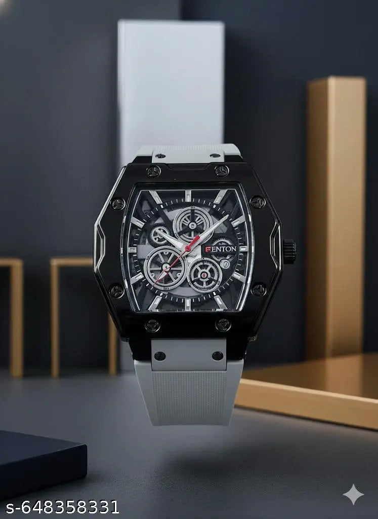 Trendy Squer Watch - For Men