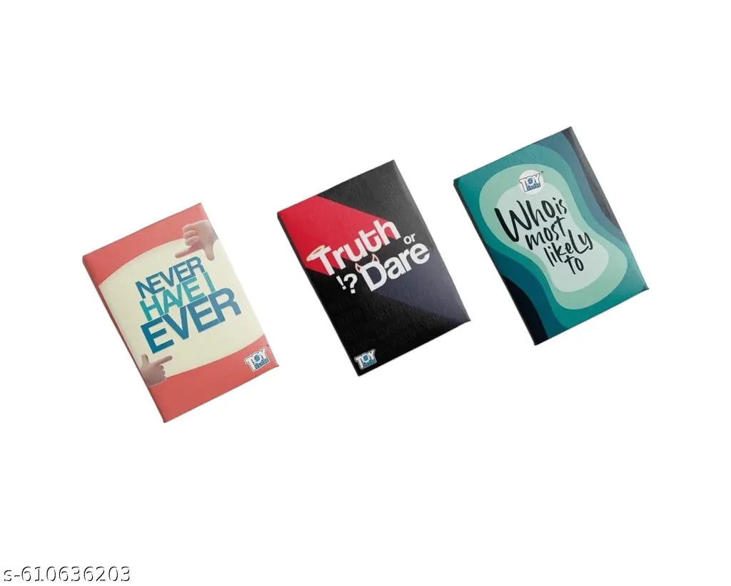 3-in-1 Party Card Game Bundle – Never Have
