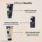 3 in 1 beard care kit with oil